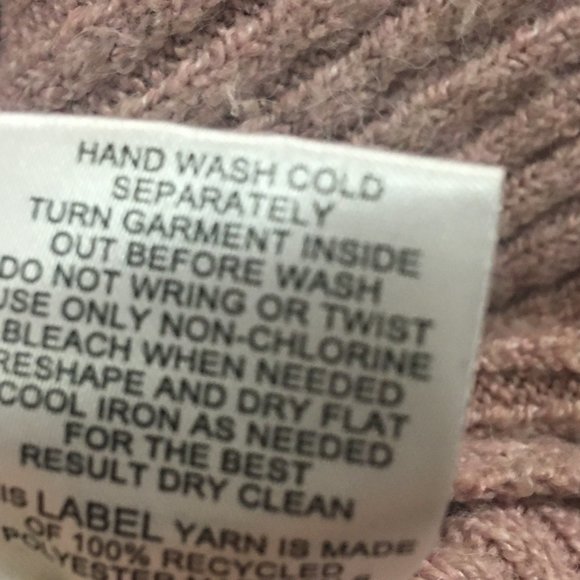 Pink Rose Cropped Sweater Womens M - Picture 6 of 6